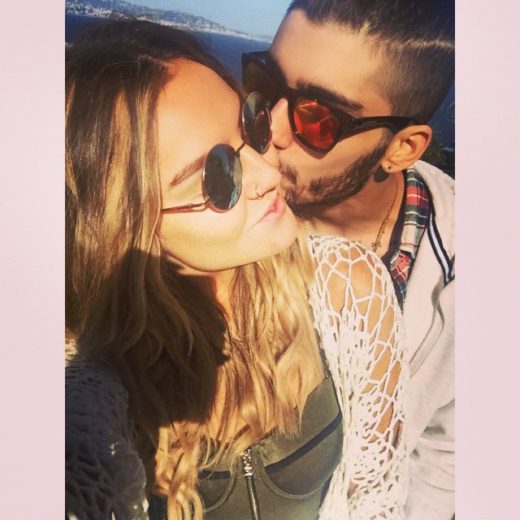 Zayn Malik e Perrie Edwards curtem feriado juntos