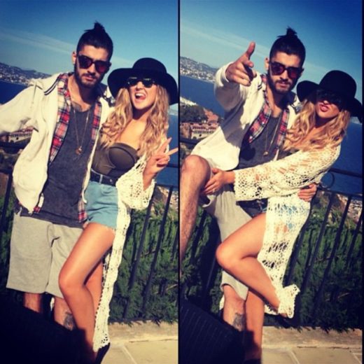 Zayn Malik e Perrie Edwards curtem feriado juntos