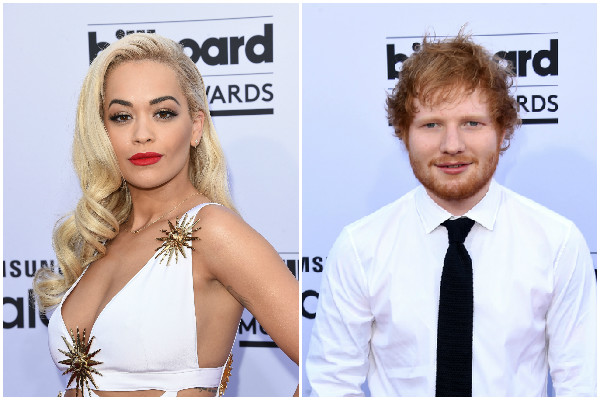 Rita Ora confirma parceria com Ed Sheeran em seu novo álbum