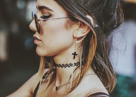 O que é e como fazer uma choker tattoo