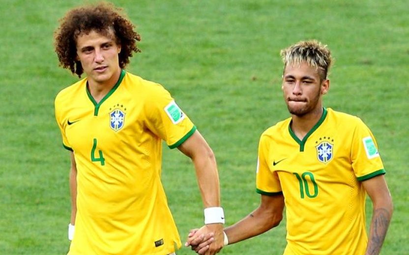Copa do Mundo no Brasil: Davi Luis e Neymar