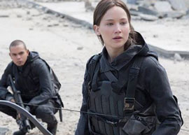 Jennifer Lawrence divulga nova imagem de "Jogos Vorazes - A Esperança Parte 2"