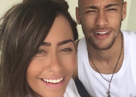 Neymar faz tattoo em homenagem à irmã Rafaella