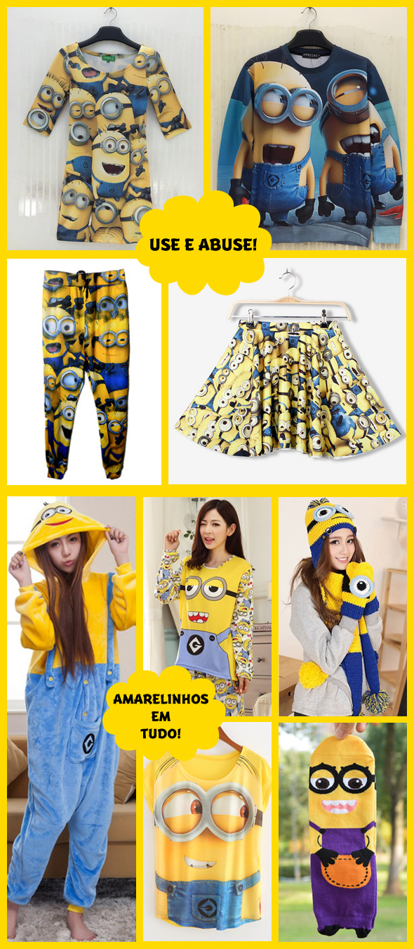 Febre Minions: os amarelinhos estão na moda. Saiba como usar!