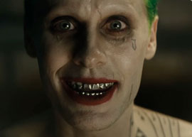 jared leto como coringa no filme esquadrão suicida