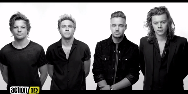 Conheça a campanha "Action/1D", da One Direction