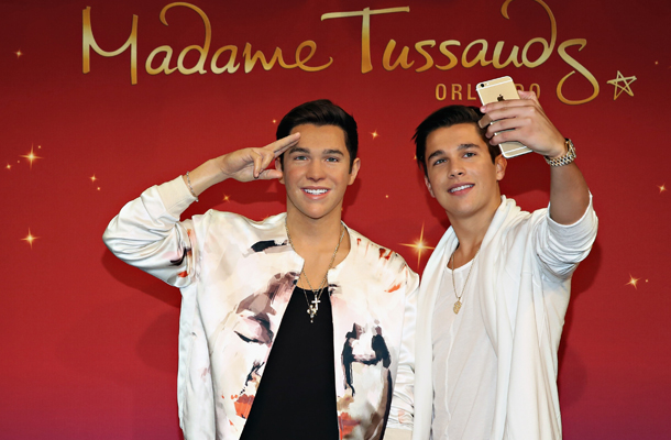 Austin Mahone ganha estátua de cera no Madame Tussauds