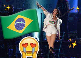 OMG! Demi Lovato vem ao Brasil em outubro!