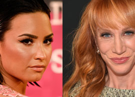 Kathy Griffin critica Demi Lovato no Twitter após apresentação do VMA