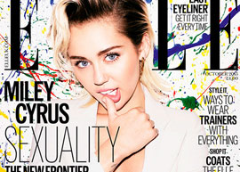 Miley Cyrus fala sobre sexualidade, gênero e sobre fazer a diferença na capa da ELLE UK