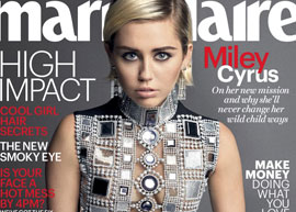 miley cyrus na marie claire