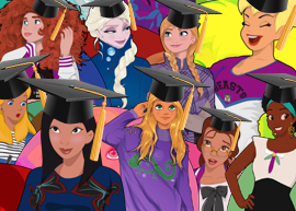 Artista espanhol transforma princesas da Disney em universitárias