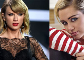 Você tem mais a ver com Taylor Swift ou Miley Cyrus?
