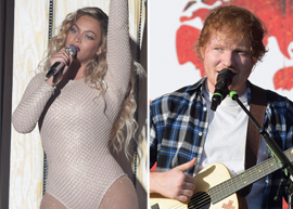 Beyoncé, Ed Sheeran e Ariana Grande participam de festival em Nova York