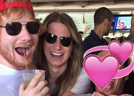 Rumor: Ed Sheeran estaria namorando jogadora de hóquei Cherry Seaborn