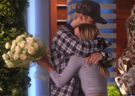 Justin Bieber surpreende fã no programa da Ellen DeGeneres