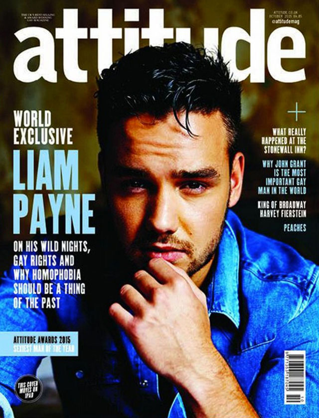 Veja Liam Payne maravilhoso na capa da revista Attitude