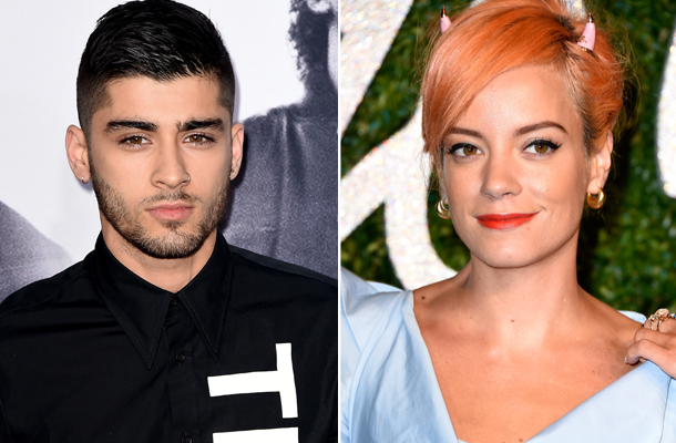 Zayn Malik está mandando fotos íntimas para Lily Allen, diz jornal