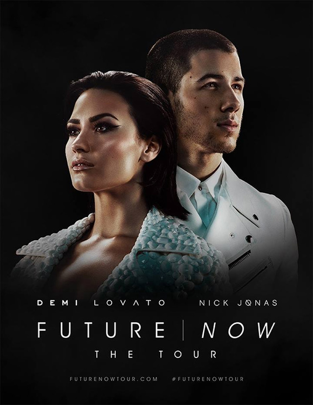 Nick Jonas e Demi Lovato anunciam turnê em conjunto