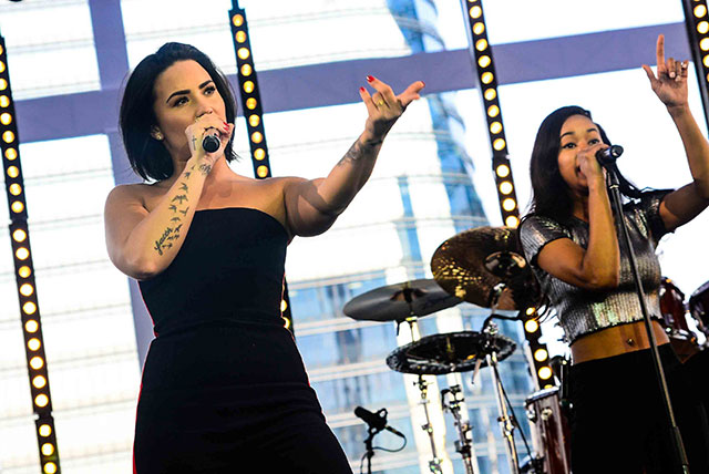 Show da Demi Lovato em São Paulo JK Iguatemi