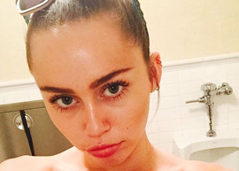 Miley Cyrus quer fazer show nua!