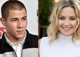 Nick Jonas pode estar namorando a atriz Kate Hudson