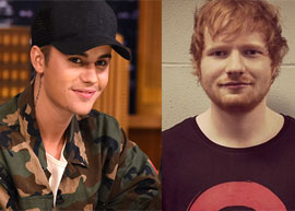 Ed Sheeran e Justin Bieber