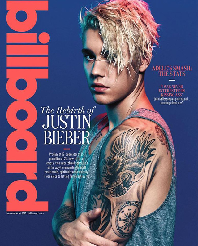 Justin Bieber fala sobre fama, Selena Gomez, relacionamento com a mãe e mais na revista"Billboard"