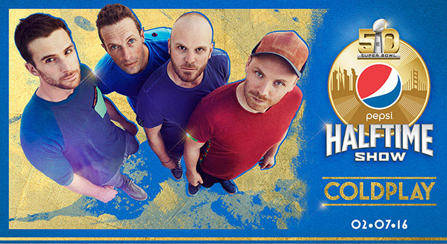 Coldplay se apresentará no intervalo do Super Bowl