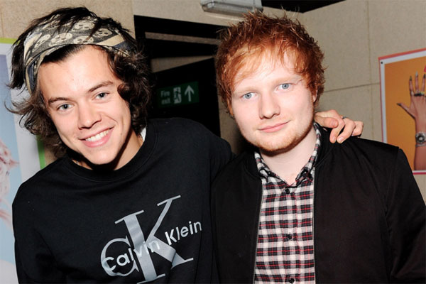 Harry Styles e Ed Sheeran