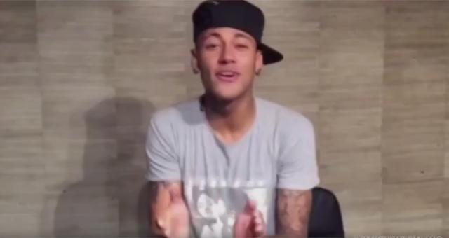 Neymar Jr. e vários artistas se engajam na campanha Sangue Vermelho