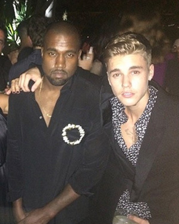 justin bieber e kanye west