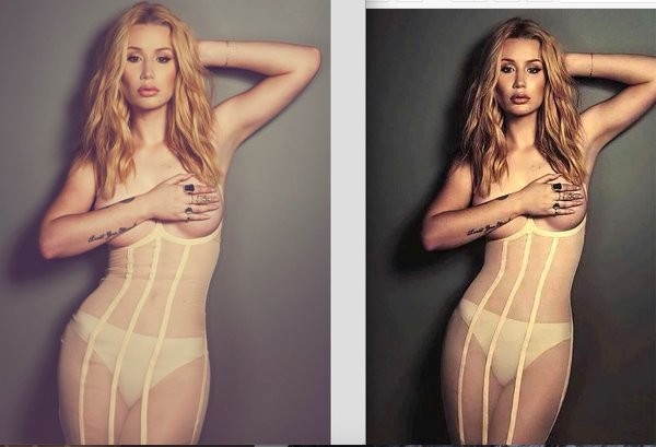 Iggy Azalea critica foto retocada por revista