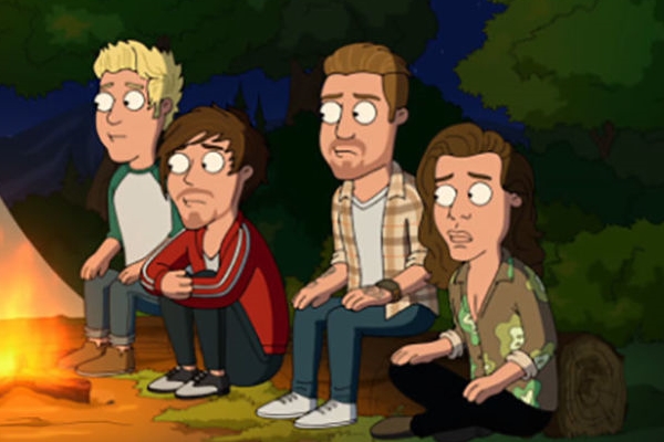 One Direction aparece em episódio inédito de "Uma Família da Pesada"