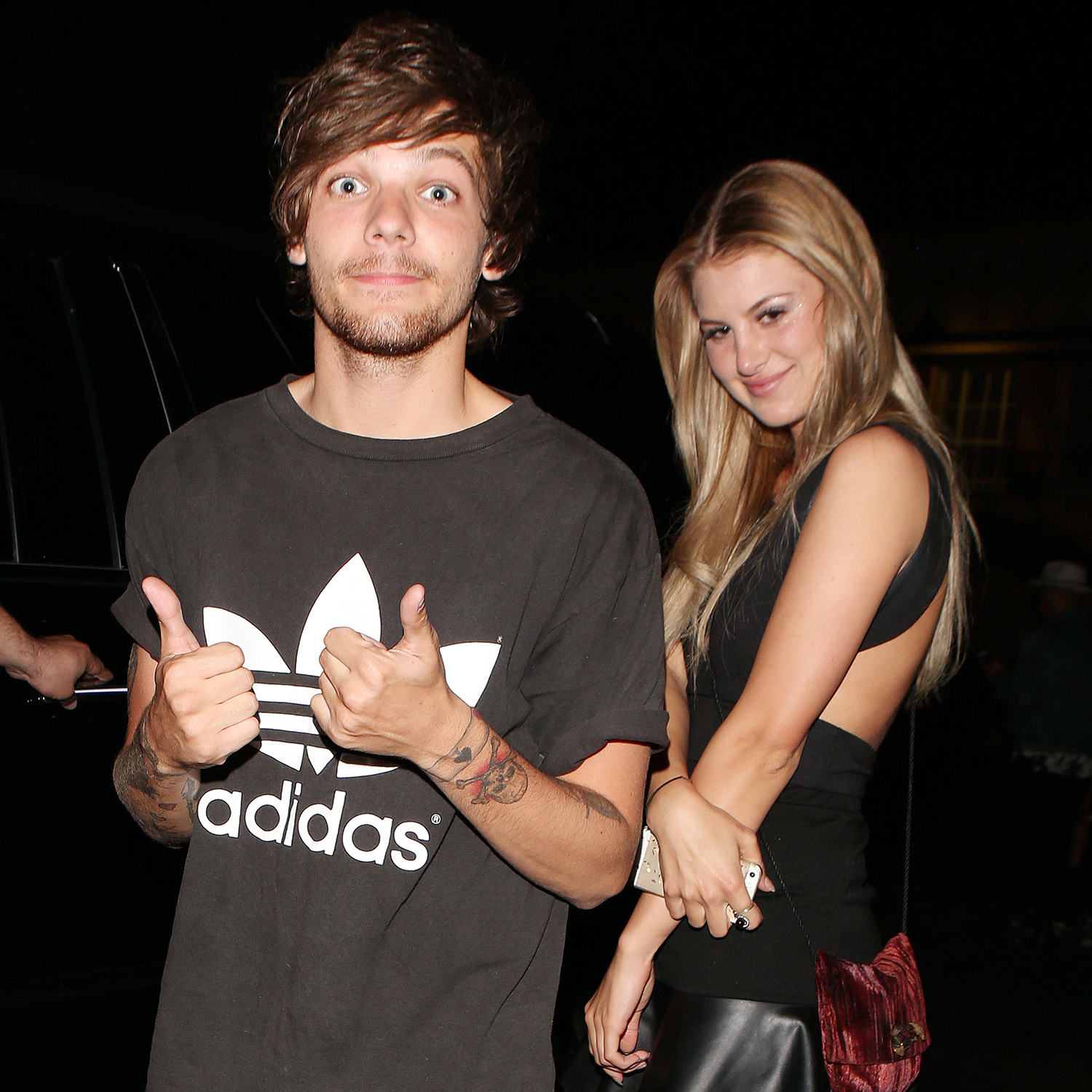 Briana Jungwirth e Louis Tomlinson