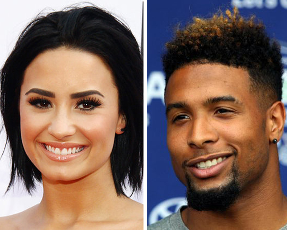 Demi Lovato e Odell Beckham Jr!