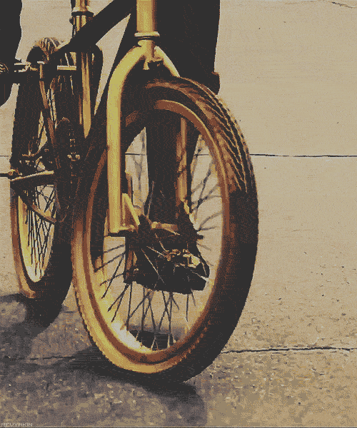 gif roda de bicicleta