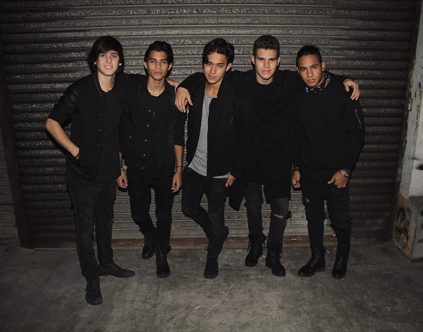 Integrantes da banda CNCO