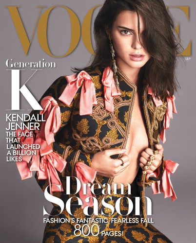 Kendall Jenner capa vogue americana