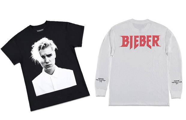 Justin Bieber camisetas forever 21