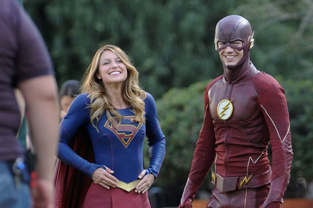 The Flash e Supergirl