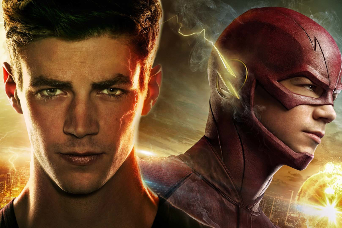 Grant Gustin como The Flash