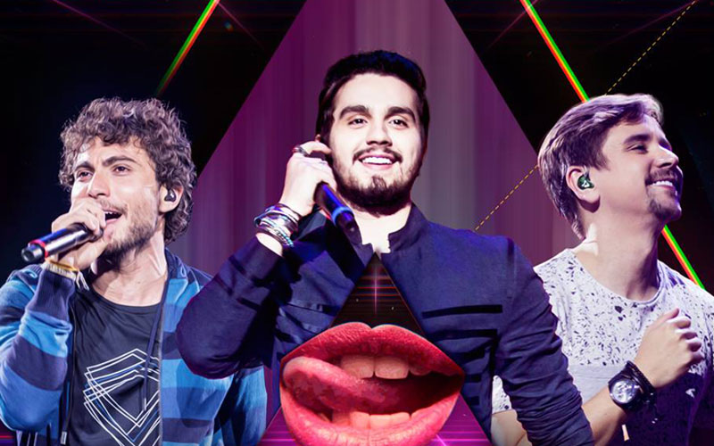 Luan Santana e Bruninho e Davi