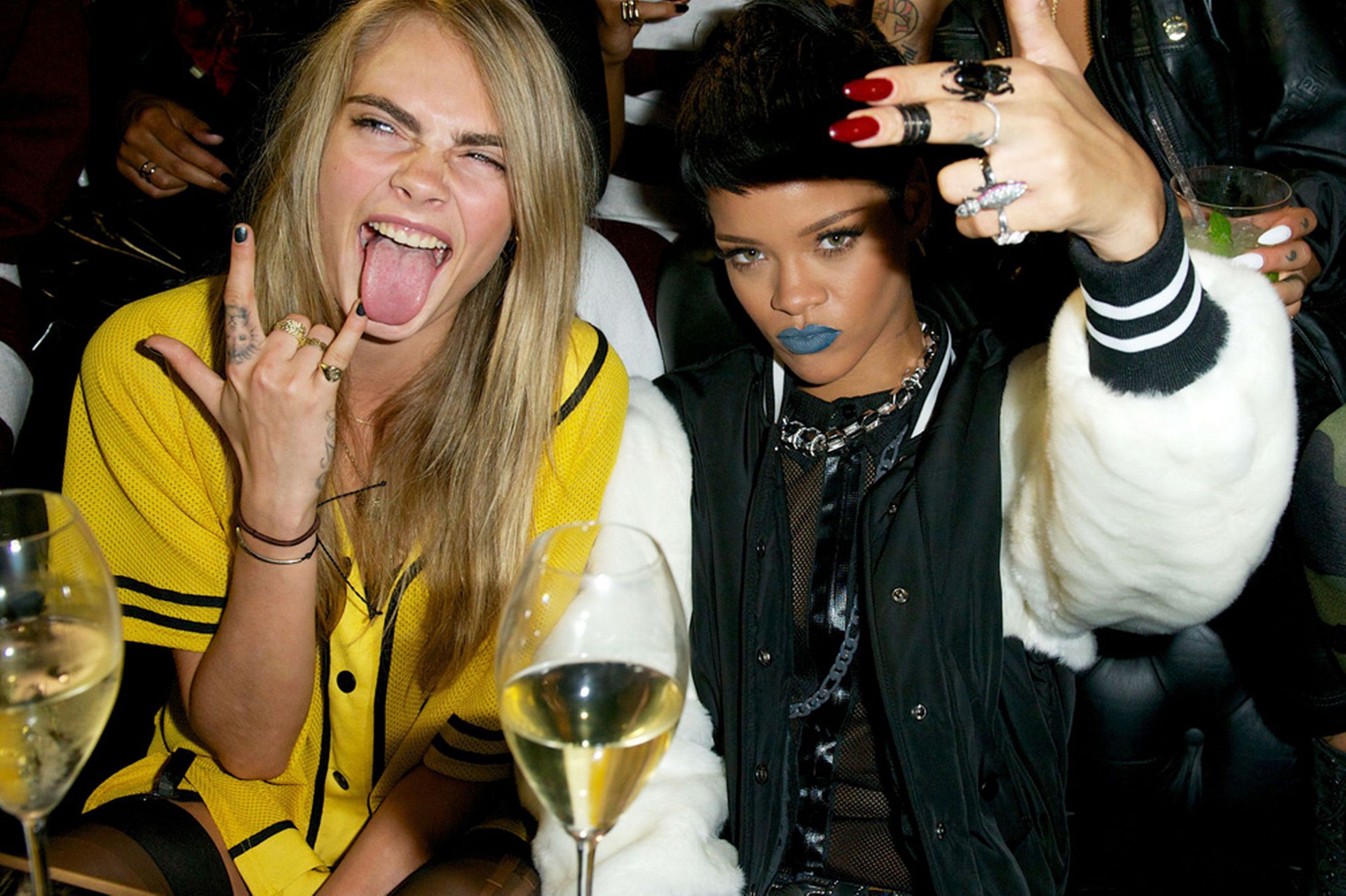 Cara Delevingne e rihanna