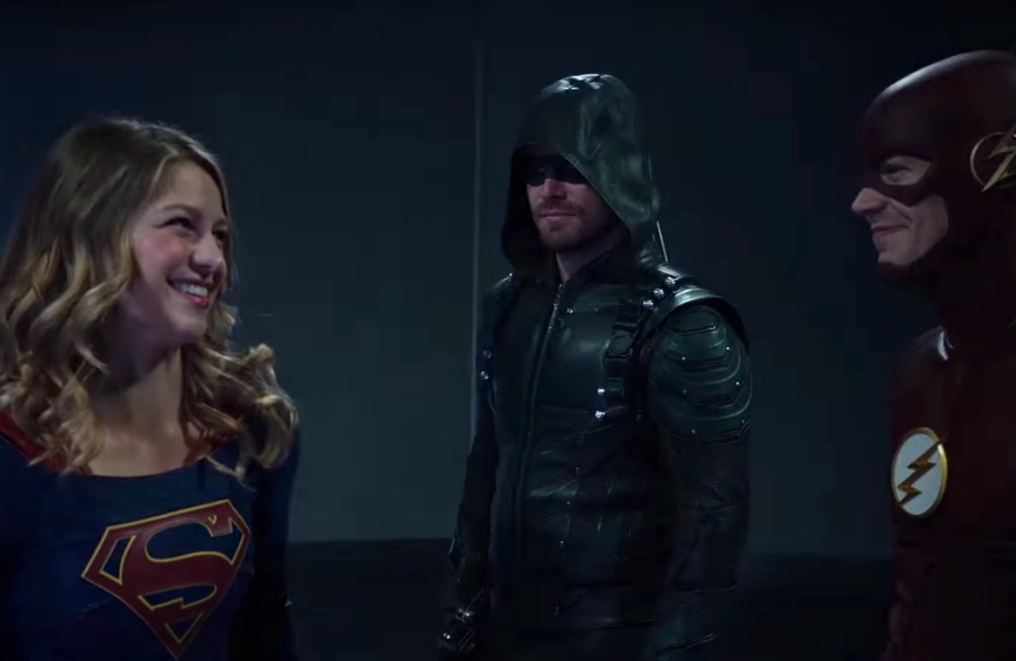 crossover das séries Arrow, The Flash, Legends of Tomorrow e Supergirl