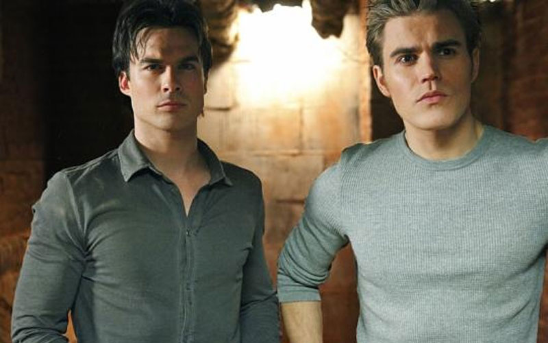 Damon e Stefan Salvatore The Vampire Diaries