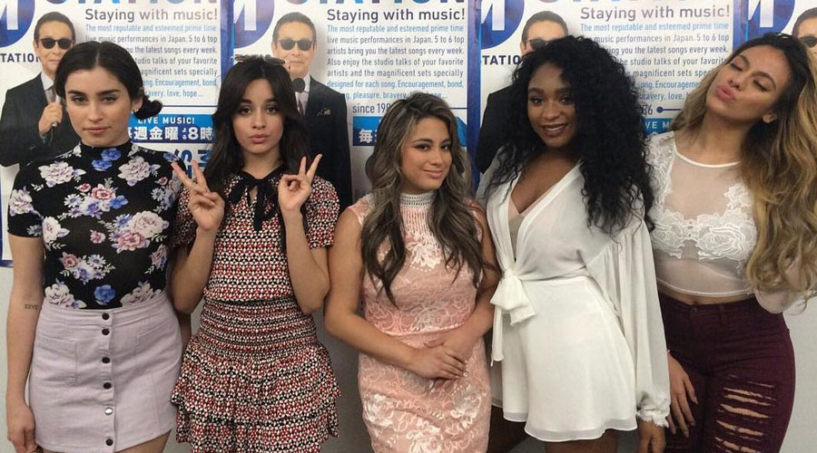 Fifth harmony em um programa de rádio