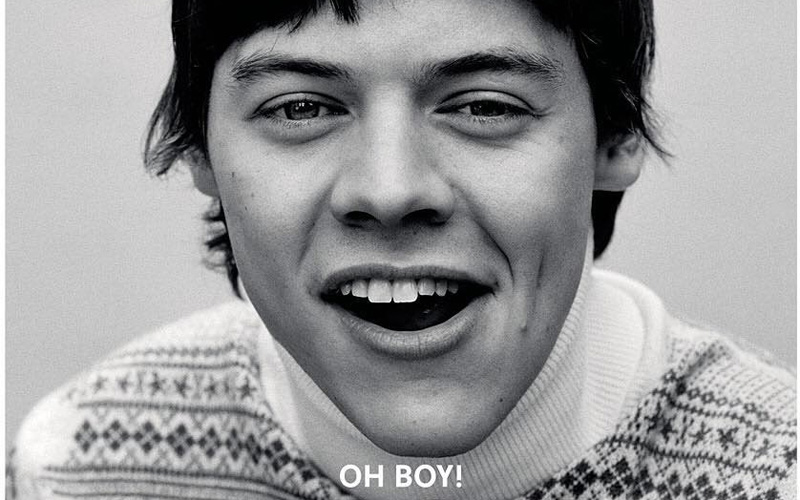 harry styles na capa da another magazine