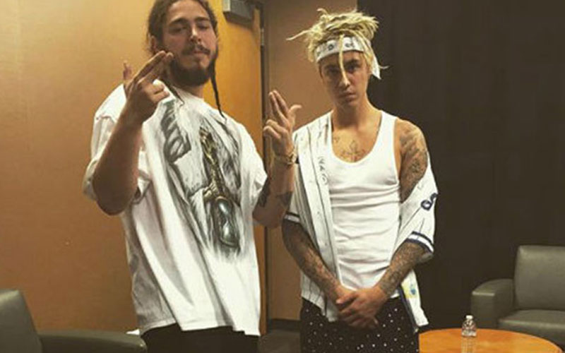 Post Malone e Justin Bieber com dreads