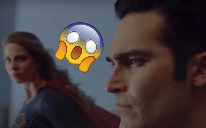 supergirl e superman se encontram em trailer
